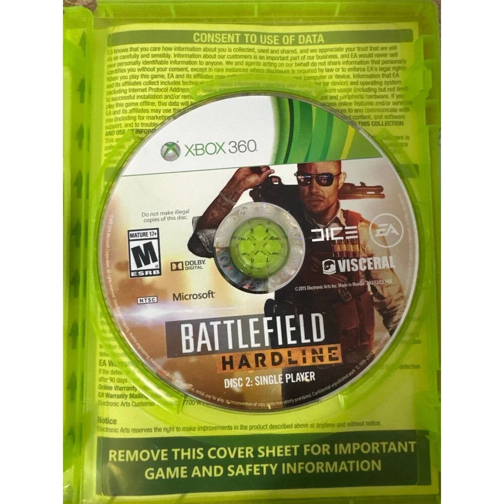 Battlefield Hardline Xbox 360